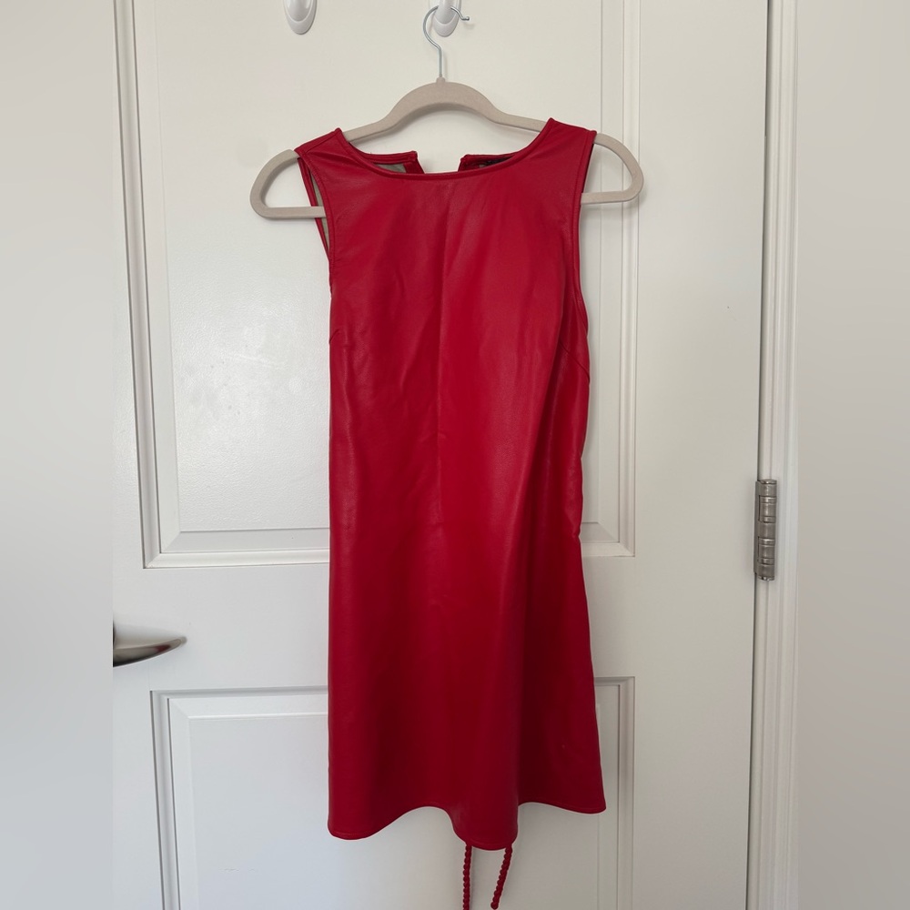 Olivaceous Red Mini Dress Women’s Size Large